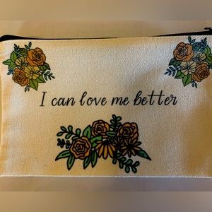 Flowers Makeup bag